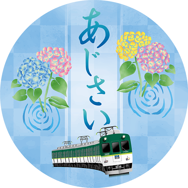 初夏の花ヘッドマークデザイン2600系
