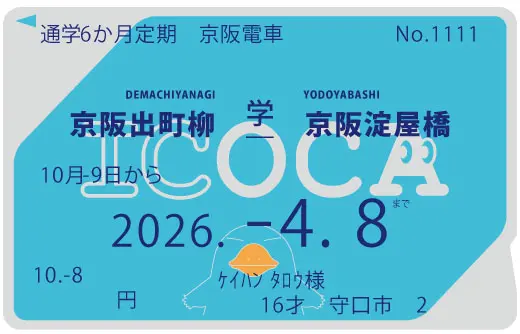 ICOCA定期券