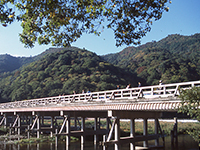 Arashiyama, Togetsu-kyo Bridge, Nonomiya Shrine, Bamboo Grove Path