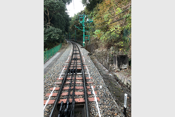 石清水八幡宮參道纜車