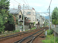 Departure from Demachiyanagi Station on Eiden to Kurama