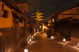 京都・東山花燈路