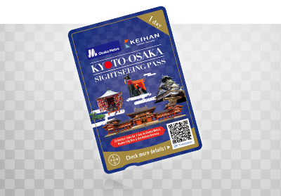 KYOTO-OSAKA SIGHTSEEING PASS 1day (Osaka Metro)