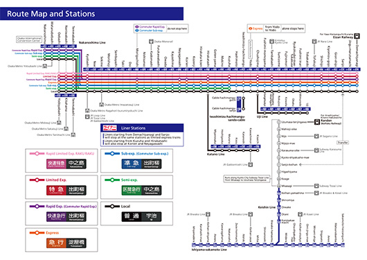 Route Map and Stations