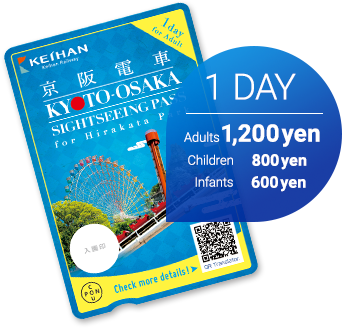 KYOTO-OSAKA SIGHTSEEING PASS (For Hirakata Park)