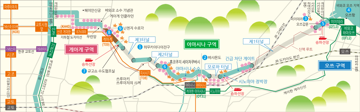 노선 지도