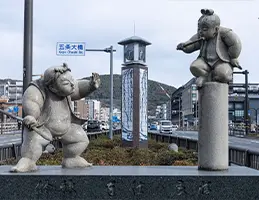 五条大橋(牛若丸と弁慶の像)