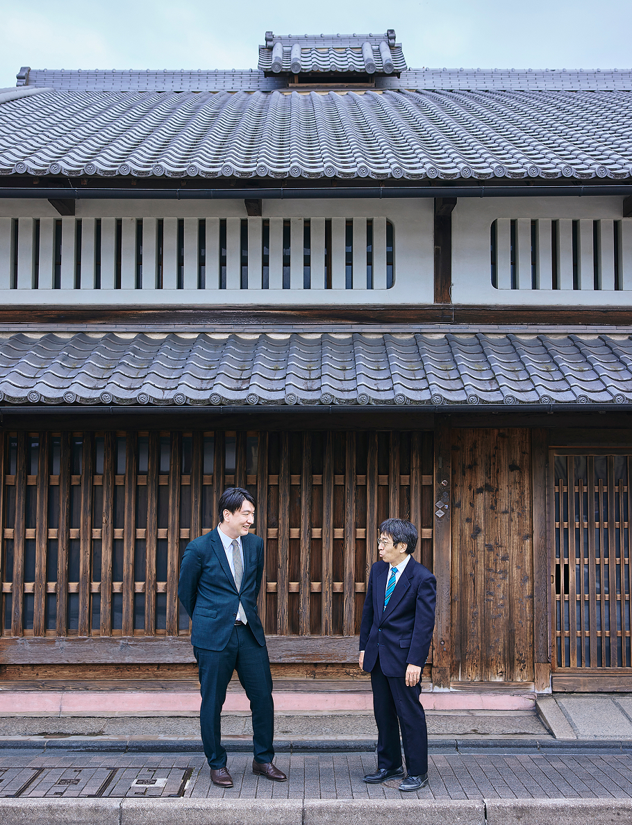 月桂冠 代表取締役副社長 × 伏見城研究会 会長