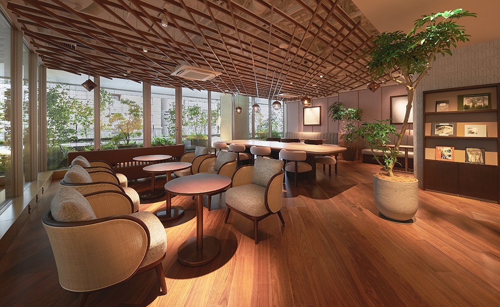 GOOD NATURE HOTEL KYOTO(3階GOOD NATURE SALON内ラウンジ)
